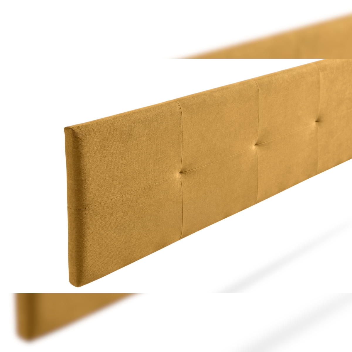 Gepolstertes Kopfteil ALTEA Aqualine 170x50x5 cm - Senf - Moonia Image