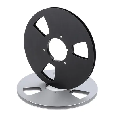 10 Inch Empty Tape Reel Aluminum Alloy Blank Tape Reel Universal Open Disc Audio Recorder Empty