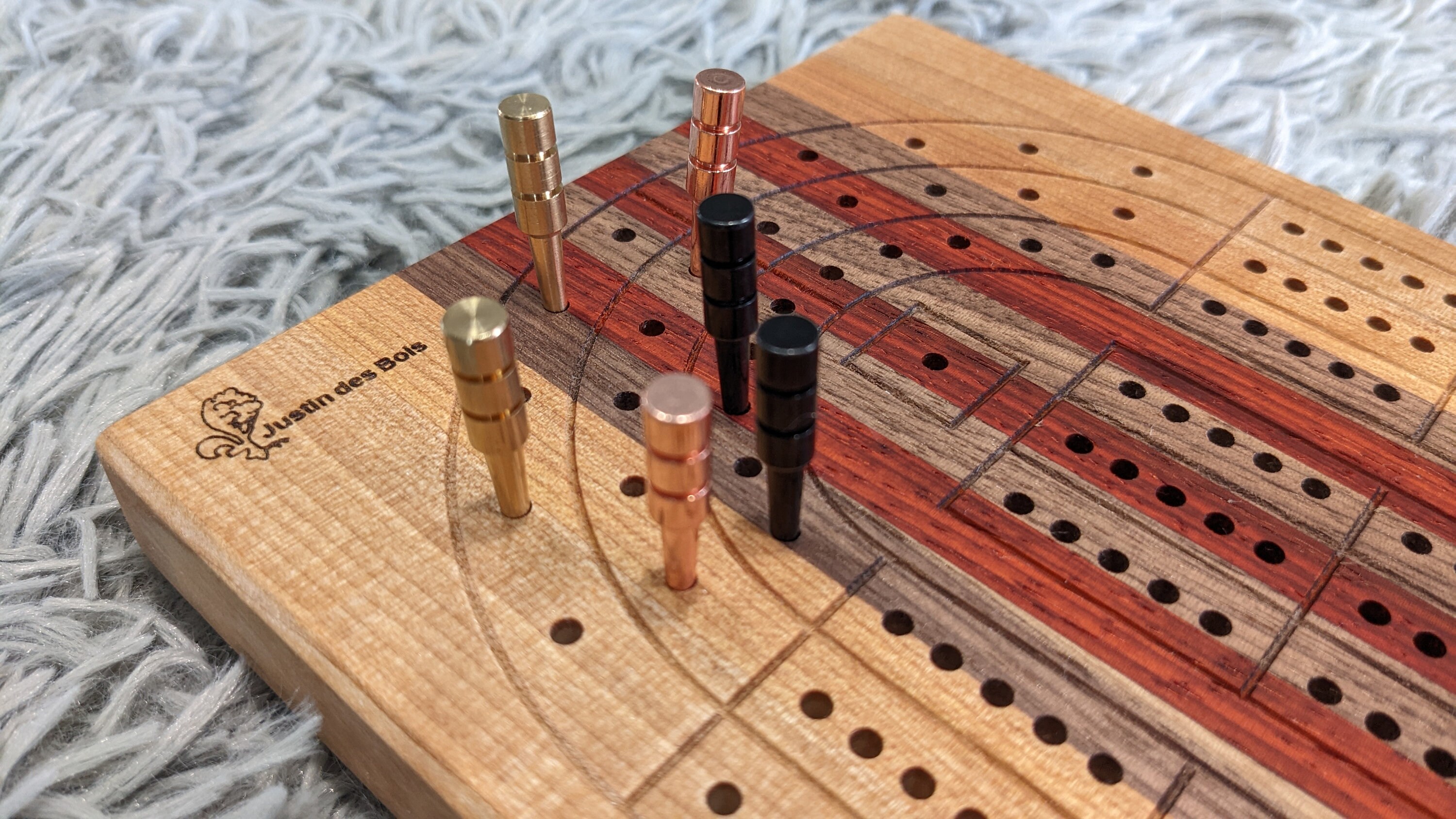 Gioco da tavolo in legno per il cribbage - gioco da tavolo in legno per il cribbage / gioco da tavolo - gioco per famiglie / gioco di carte - gioco di