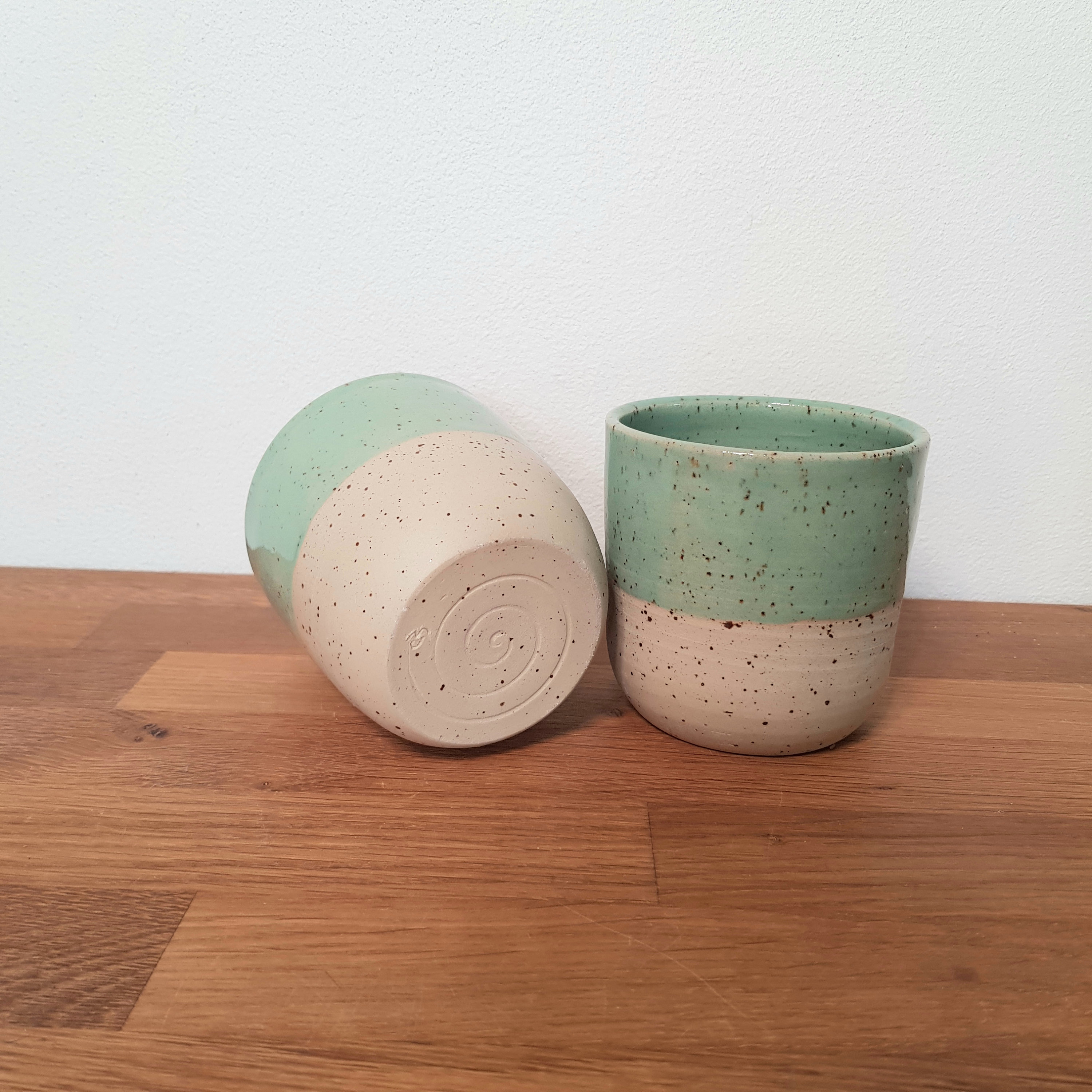 Tazza di argilla tazza da bere tazza tazza di argilla tazza ceramica argilla ceramica fatta a mano gres tazza da caffè tazza da caffè