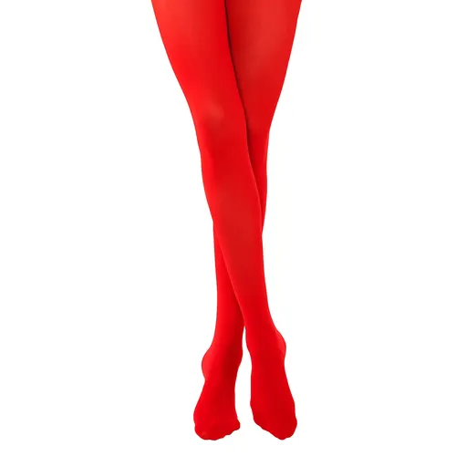 Collants, rouge