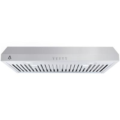 Under Cabinet Range Hood 30 Inch, 300 CFM Stainless Steel Range Hood