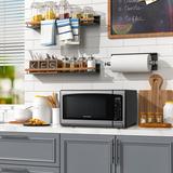 Frigidaire, 3-In 1 1.1 Cu. Ft. Countertop Microwave Oven/Air Fryer/Convection black/gray, Stainless Steel | 11.13" H X 21" W X 15.44" D | Wayfair