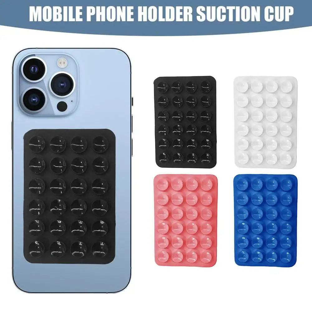 Ventouses en Silicone pour téléphones portables, support de téléphone à ventouse Portable, prend en charge plusieurs Types de téléphones, accessoires de téléphone Portable