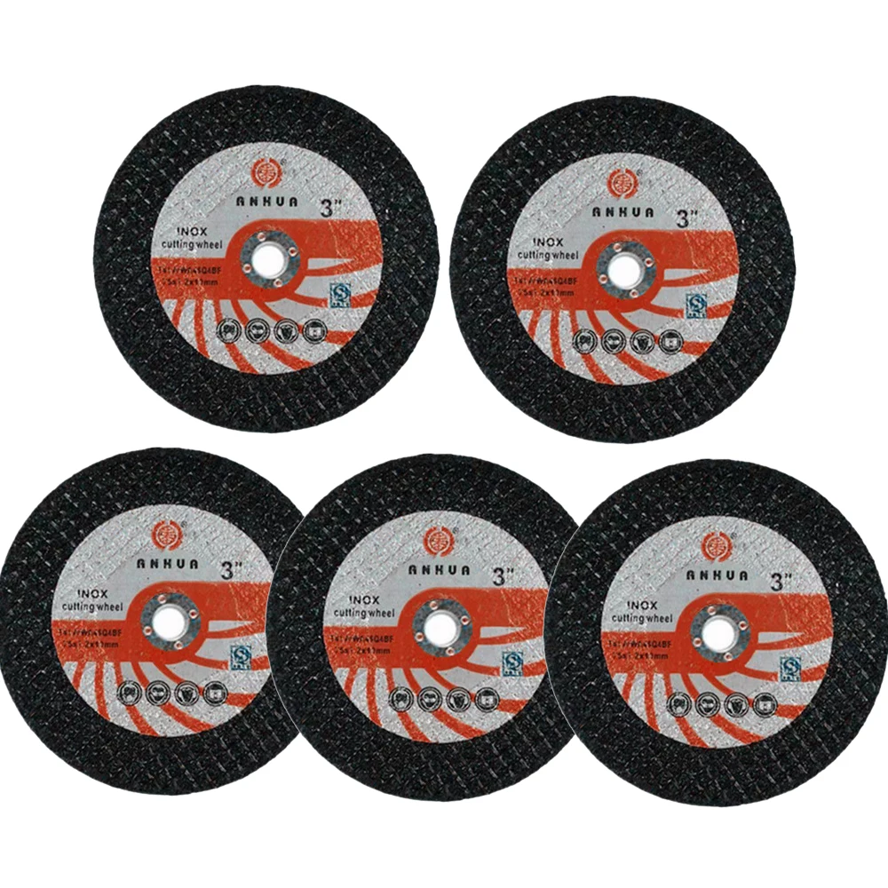 5/10 stücke 75mm Mini Trennscheibe Rund Harz Schleifen Rad für Winkel Grinder Polieren Trennscheibe Elektrische Schneiden blatt Image