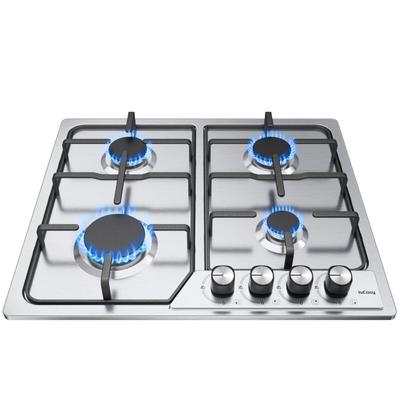 Gaskochfeld 4 Kochfelder – selbstausreichend Gaskocher mit 4 Gasbrennern – Einbauherd – Naturgas / Image