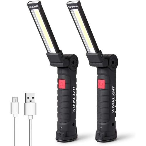 LED-Arbeitsleuchte, LED-Handtaschenlampe, wiederaufladbar, LED-Werkstattlampe, Inspektionslampe,