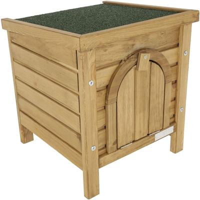 Kleintierhaus Outdoor (l x b x h 36 x 36 x 40 cm, lasiertes Holz) 82740 - Kerbl