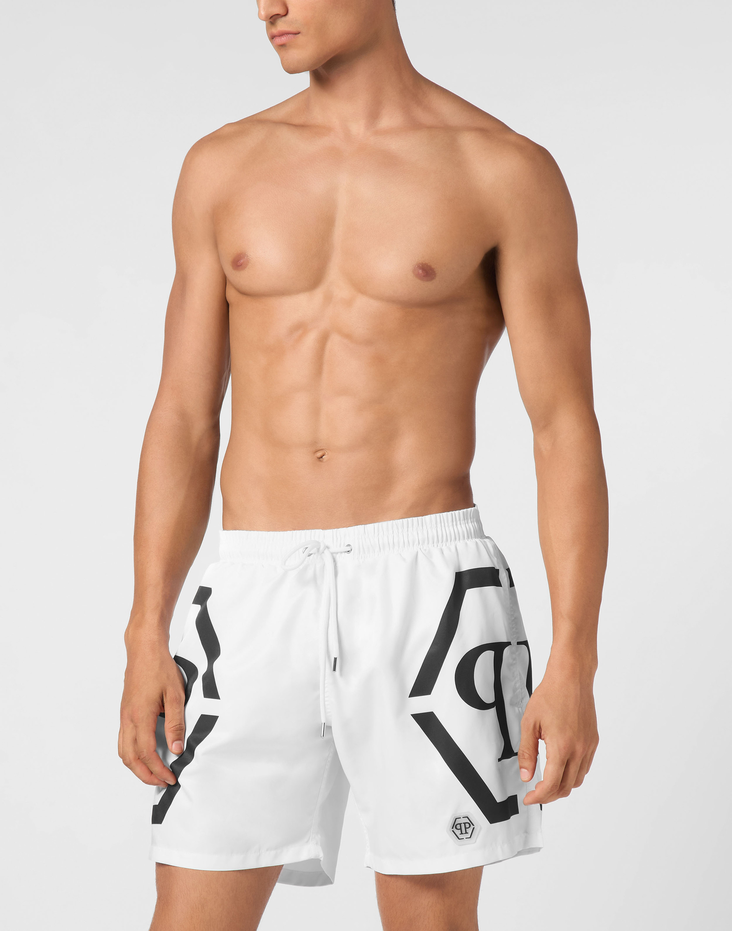 Badehose Hexagon Image