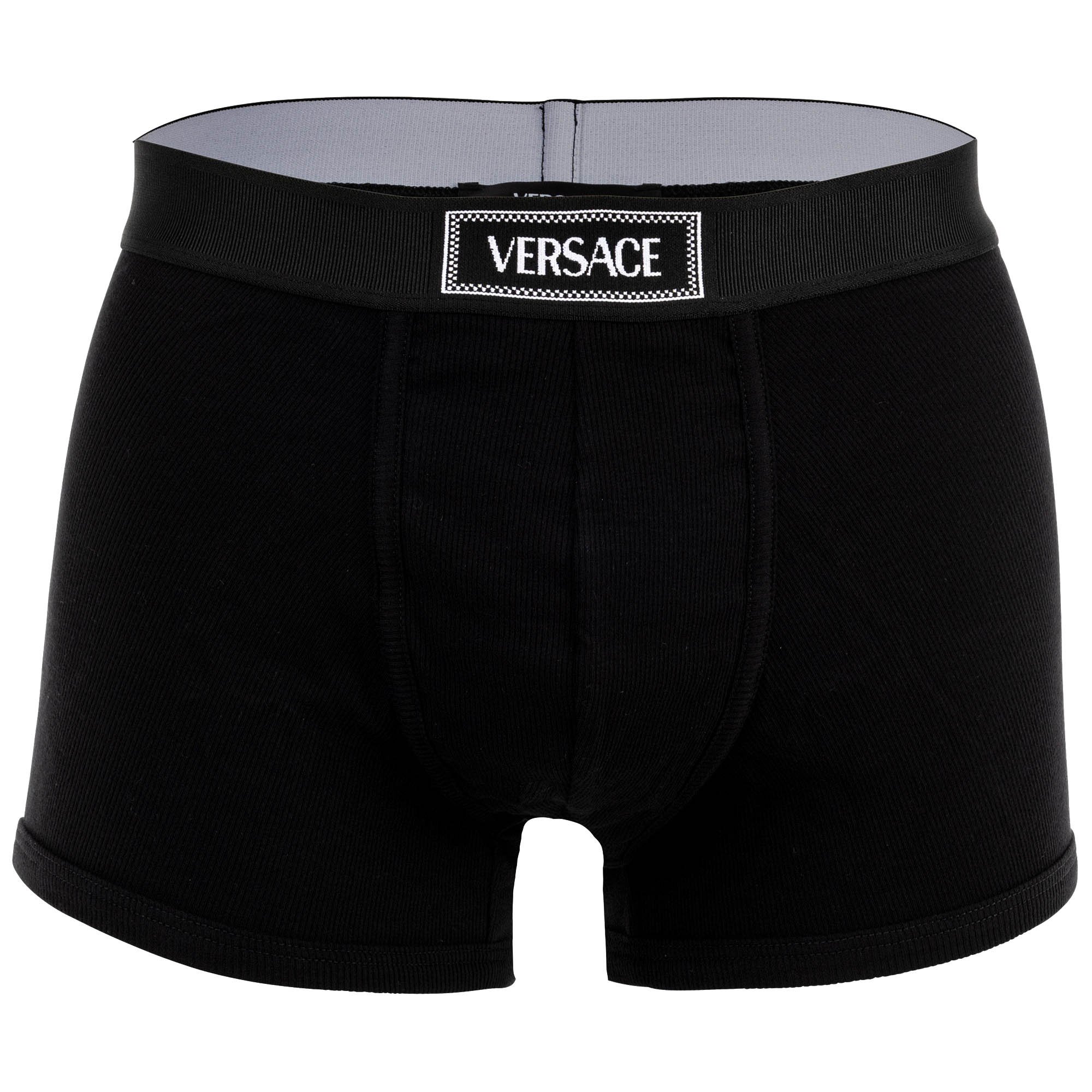 Versace Short Trunk Tex Ribbed Cotton Boxershort Image