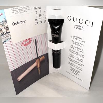 Gucci Makeup | Gucci Mascara L'obscur Lash By Lash Travel Size Mascara Black - New | Color: Black | Size: Os