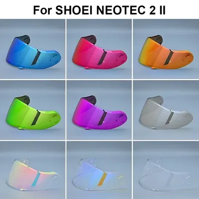 Neotec 2 Motorcycle Helmet Visor For SHOEI Neotec 2 Neotec II CNS-3 Helmet Photochromic Visor Face Motorcycle Helmet Shield Lens
