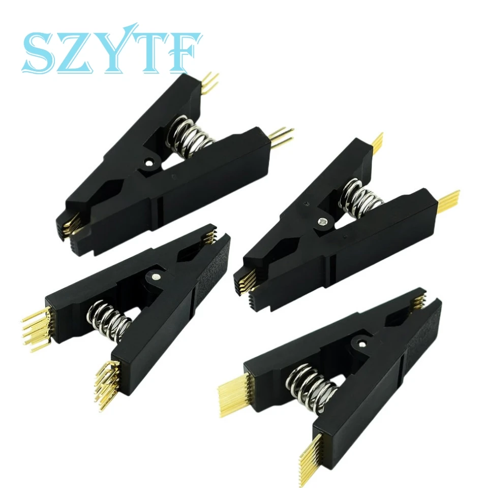 Programmierer-Testclip SOP8 SOP16 SOP SOIC 8 SOIC 16 SOIC8 SOIC16 SOIC8 DIP16 DIP 8-poliger DIP 16-poliger IC-Testklemme ohne Kabel Image