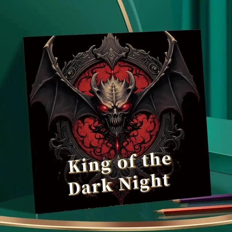 1 Stück Kunst-Malbuch, 22 Seiten, Malbücher, Geschenk für Geburtstagsfeier, Stress abbauen, Zeit totschlagen, Graffiti-Malerei, Zeichnung, Kunstbuch