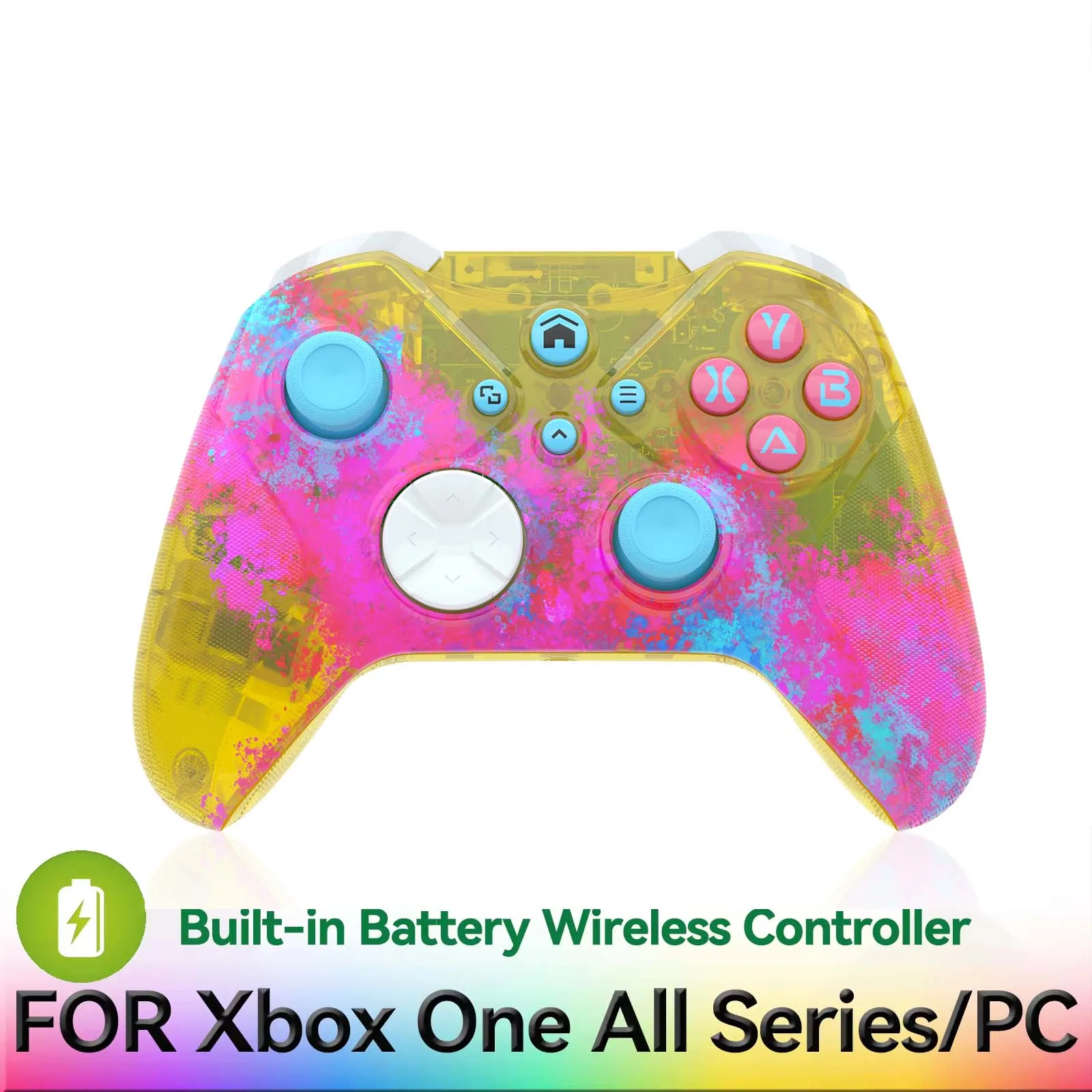 Wifi Wireless Controller Für Xbox One Serie X/S Pc Wifi Gaming Gamepad 6-Achsen-gyro Sensor Dual Vibration hall Effekt Joystick Image