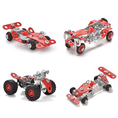 Racing Car for Boys Ages 8-12 Metal Building KitSTEM Building Toys for Boys Age 8-12Roadster Red Vehicle Car Model for Kids Boys 8 9 10 11 12-16 Years Old 265PCS