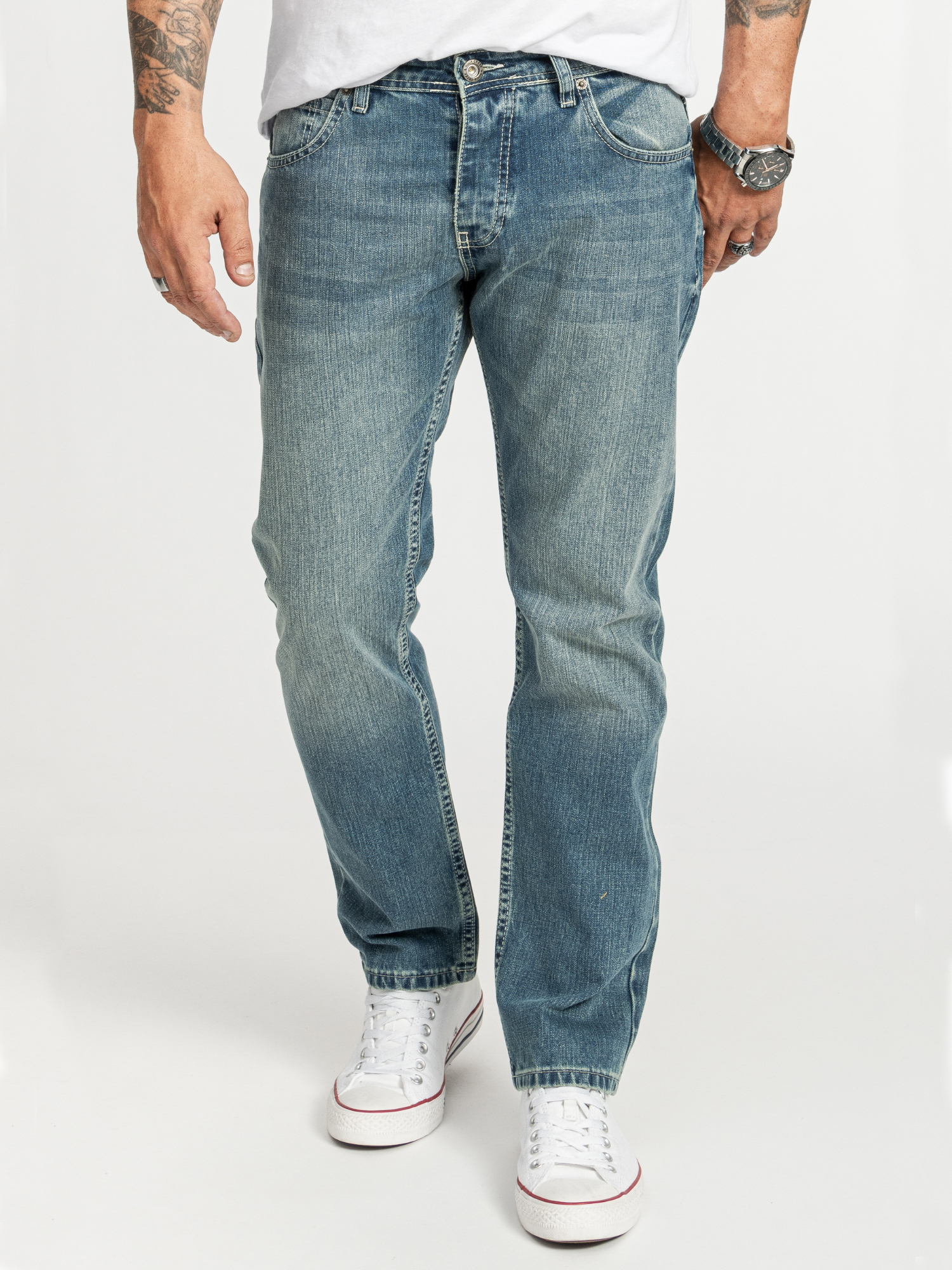 Rock Creek Jeans Hellblau Image