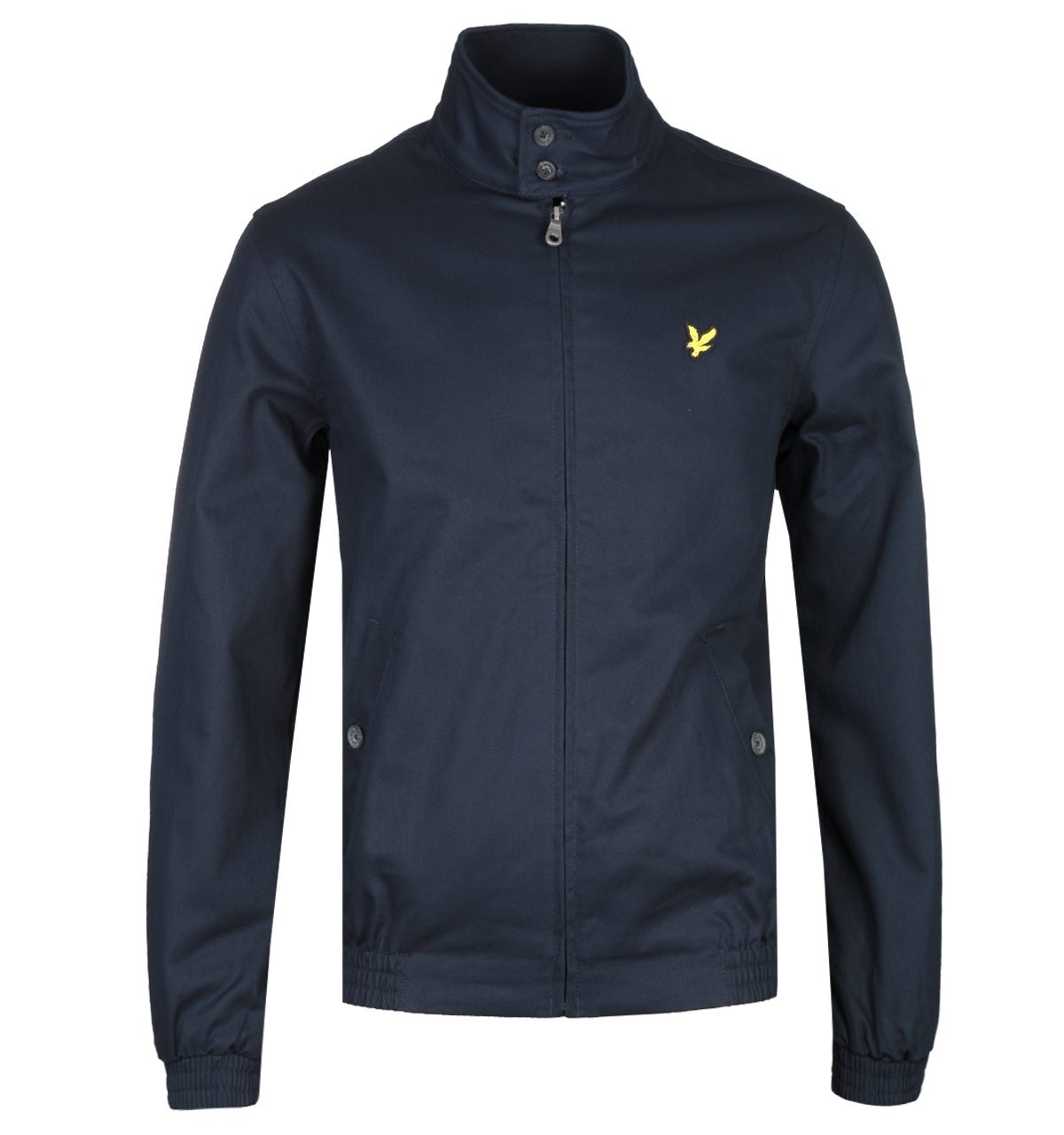 Lyle & Scott Dunkelblaue Harrington Jacke Image