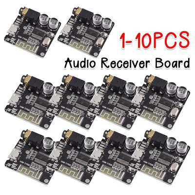 MP3 Decoding Player Board Bluetooth-Compatible 4.1/5.0 2 Channels MP3 Format Decoder Board 3.5mm