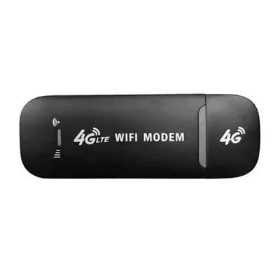 Black 4g Lte Usb 150mbps Modem Stick Usb Mobile Broadband Portable Wireless Wifi Adapter Home Office