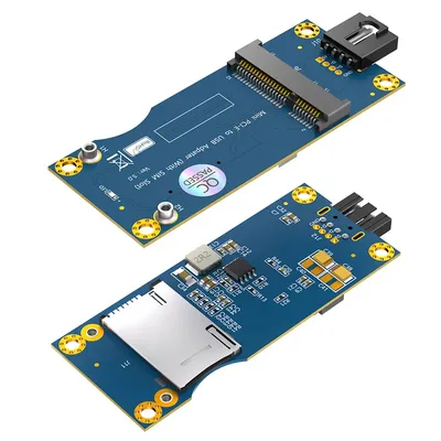 Mini PCI-E To USB 2.0 Adapter Data Transmission Adapter Module Expansion Card for Module Transfer To