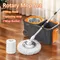 Hot Selling Mop Bucket Set Lazy Mop Twist Bucket Household Cleaning Extended Handle Automatic Spin