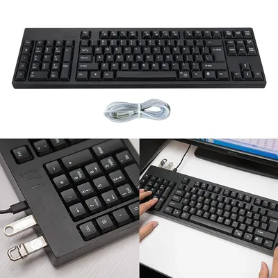 Wired Left Hand Ergonomic Keyboard Mechanical Gaming Keyboard Multimedia Southpaw Keyboard 109 Keys