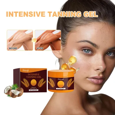 Hoygi 150g Sunless Tanning Gel Self Tanner Face Body Natural Tanning Accelerator Bronzer