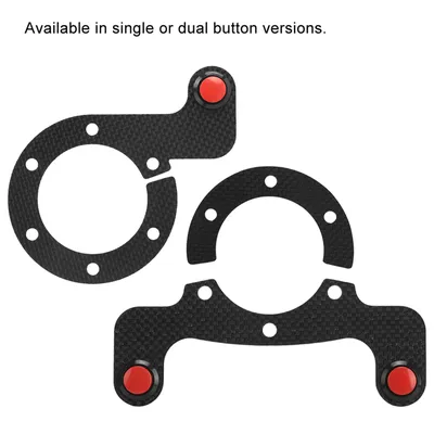 Carbon External Horn Button Kits for /OMP/Nardi/ 6 Steering Wheel Steering Wheel Horn Button