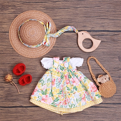 handgemachtes Waldorf Puppenkleiderset für 12 Zoll Puppe handgemachte Muppet Puppe für Weihnachtsgeschenke