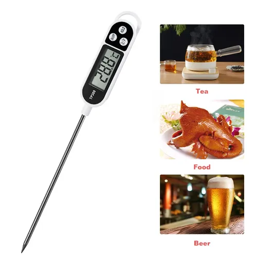 Therye.com-Testeur de température numérique TP300 pour aliments, appareil électronique pour la