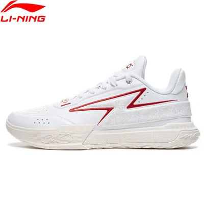 Li-Ning Männer WADE FLASH On Court Basketball Schuhe CLOUD Kissen Tragbare Futter Anti-Rutschig Turnschuhe Team Schuhe ABPU039