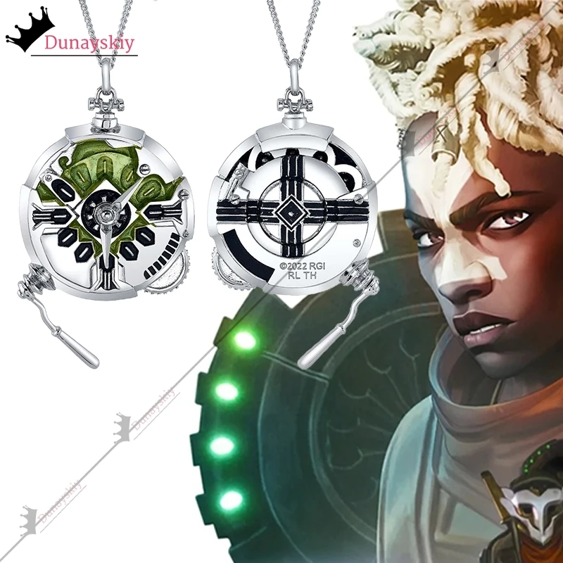 Arcane Ekko chronomètre pendentif jeu LoL TV 2 Cosplay Costume accessoire hommes femmes jeu de rôle accessoires pièces 2025 Anime fête