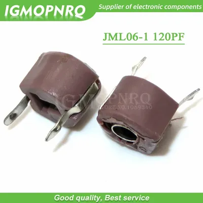 20 stücke 120p 120pf 6mm JML06-1 dip trimmer einstellbarer kondensator Image