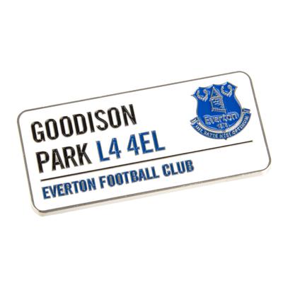 Everton Street Sign Magnet Image