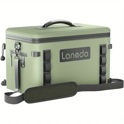 Lanedo Soft Cooler 36 Can 25 Botters, Insulated Bag Portable Ice Chest Box Floating Cooler