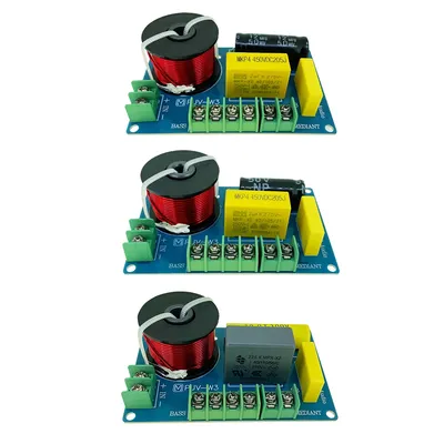 3-Way Hi-Fi Crossover Filter Module MKP Metal Film Audio Hifi Filter Circuit Board Bookshelf Audio