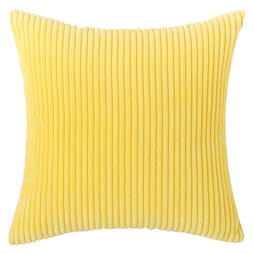 Dekorative Wurfkissen, Cord-Kissen, Kissenbezug, Nachttisch, Sofa, Rückenkissen, Büro, Lendenwirbelsäule, einfarbig, Kissenbezug ohne Kern, Rosa, Blau, Salbeigrün, Lila, Gelb