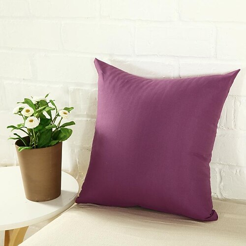 Dekorative Wurfkissen, einfarbiger Kissenbezug, Sofa-Kissenbezug, Bett-Kopfkissen, Büro ohne Kissenkern, nur Mantel, Stuhlkissen, rosa, blau, salbeigrün, lila, gelb