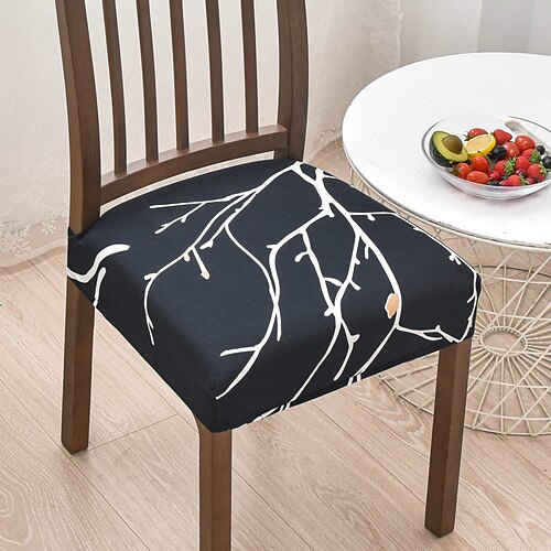set coprisedili elastici per sedie da pranzo, coprisedili morbidi, sfoderabili e lavabili per sedie da pranzo, coprisedili per sala da pranzo, coprisedili per sala da pranzo