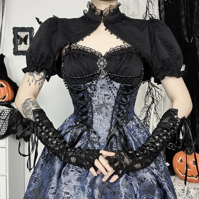 2024 neue Vintage Gothic Lila Mini Kleid Frauen Sexy Spaghetti Strap Hohe Taille Kleider Punk Grunge Schlank Party Club Kleid Frauen