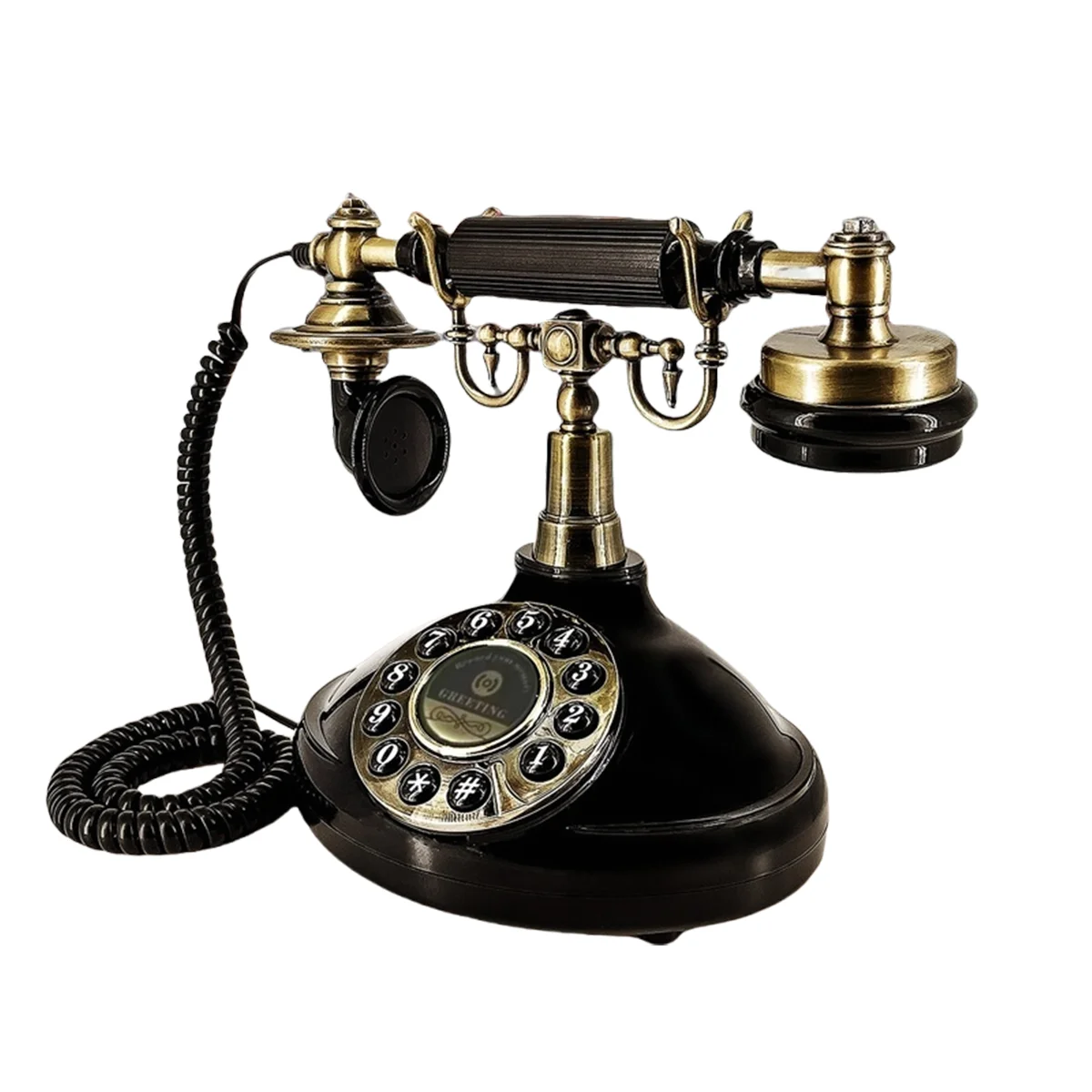 Wedding Phone Audio Guestbook Vintage Telephone for Weddings Record Customized Audio Guest Book Classic Retro Style for Birthday