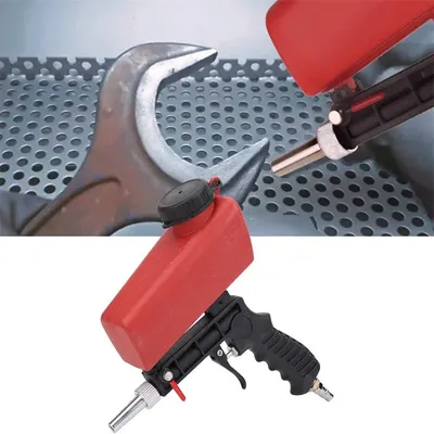 Adjustable Sandblasting Gun Portable Sand Blaster Sand Blasting Machine Gravity Small Handheld Pneumatic Blasting Gun Tool