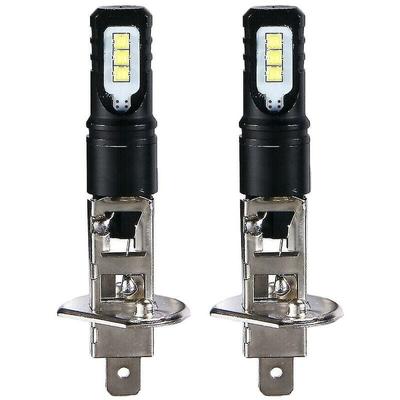 XVX - 2x H1 6000k Super Bright White 6000lm Drl LED-Scheinwerfer-Kit Fernlicht