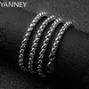 925 Sterling Silber 18-24 Zoll 4mm runde Box Kette Halskette für Männer Frauen Mode Hip Hop Schmuck Accessoires