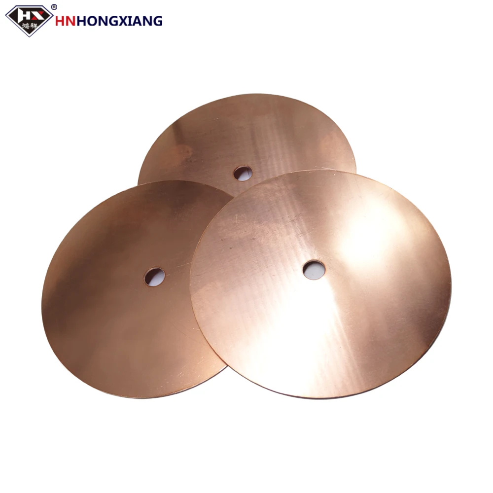 6-Zoll-Edelstein-Facettiermaschine, Kupferrunden, Endschleif- und Polierscheibe, Messingplattenöffnung 12,7 mm Image