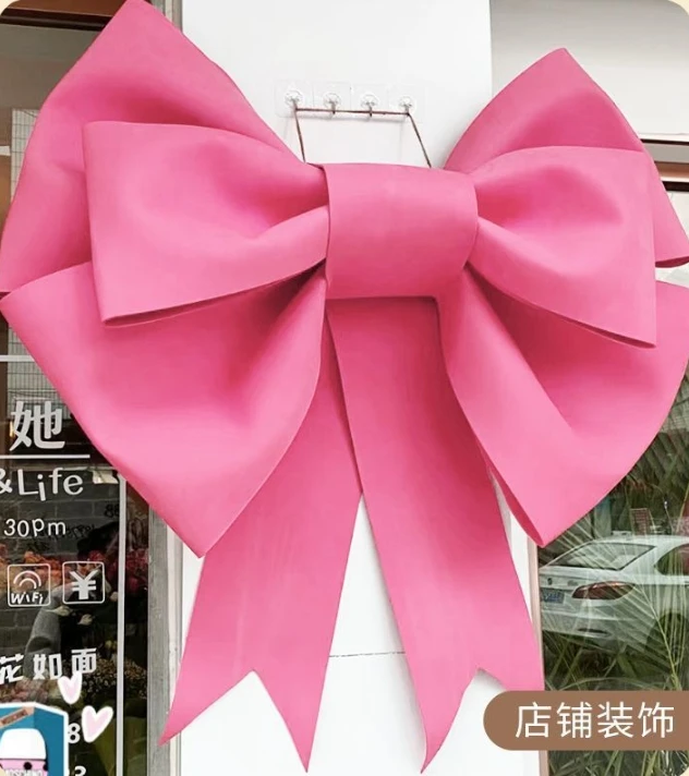 S/M/L DIY große riesige Schleife Weihnachtsbaum Dekorationen Material Shop Geburtstag Party Hochzeit Display Haustür Home Decor Kit Image