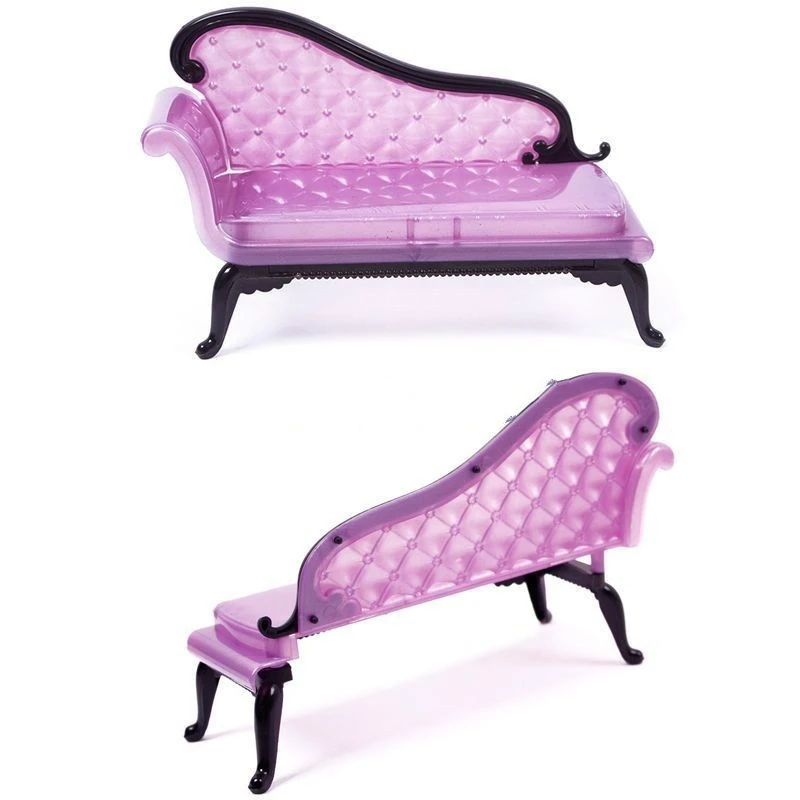 Chaise et canapé de princesse de dessin animé mignons, meubles de maison de rêve, jouets pour bébés, pour barbie, mini-poupées, meubles de maison de poupée, cadeau pour filles, vente chaude