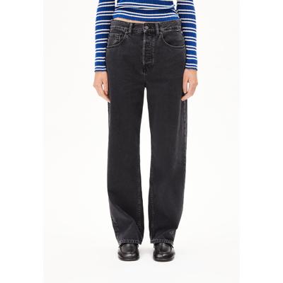 HAAYI - Frauen Baggy Fit Jeans - schwarz (Größe: 26/34)