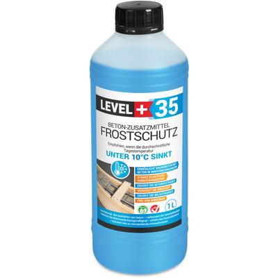 Level+ - level+ Plastifizierer Beton-Zusatzmittel Frostschutz Betonzusatz L+35 - 1L